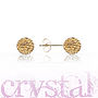 Crystal Ball And Sterling Silver Earrings, thumbnail 9 of 12