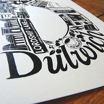 Best Of Dulwich Art Print, 4 of 6