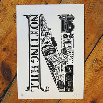 Best Of Notting Hill Art Print, 3 of 5