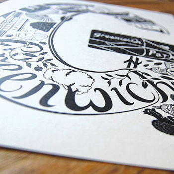Best Of Greenwich Art Print, 4 of 6