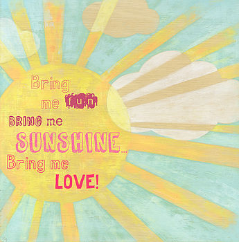 'Bring me sunshine', 2 of 4
