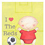 Favourite Football Team Print Man Utd, thumbnail 2 of 7