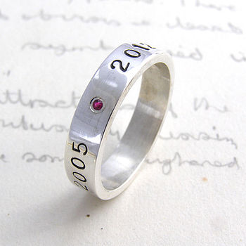 Silver Personalised Ring, 11 of 11