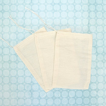 Cotton Muslin Bags, 3 of 4