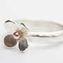 Porthleven Daisy Personalised Ring, thumbnail 7 of 9