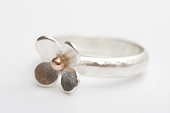 Porthleven Daisy Personalised Ring, 7 of 9