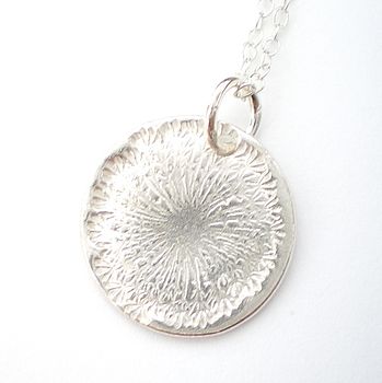 Silver Dandelion Wish Pendant, 5 of 6