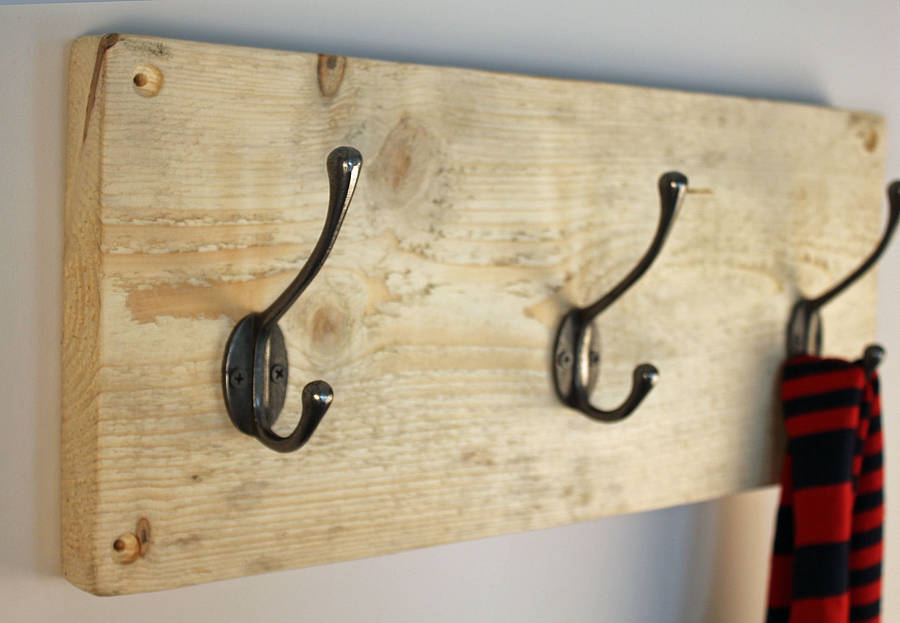 Reclaimed Wooden Victorian Style Coat Hook By MöA Design