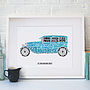 Personalised Vintage Car Print, thumbnail 1 of 8