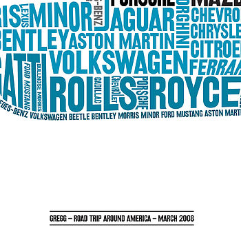 Personalised Vintage Car Print, 2 of 8