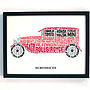 Personalised Vintage Car Print, thumbnail 8 of 8