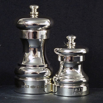 Sterling Silver Pepper And Salt Mill, 2 of 6