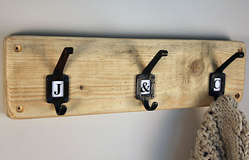 Reclaimed Wood Hook Board, 4 of 7