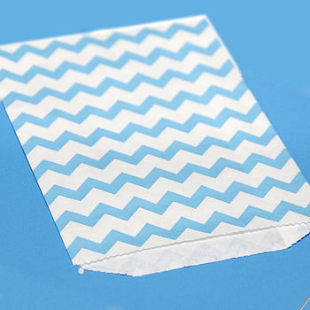 Chevron Print Paper Party Bags, 10 of 12