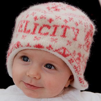 Personalised Knitted People Hat, 5 of 6