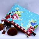 Oilcloth Cosmetic Bag Vintage Inspired By Love Lammie & Co ...