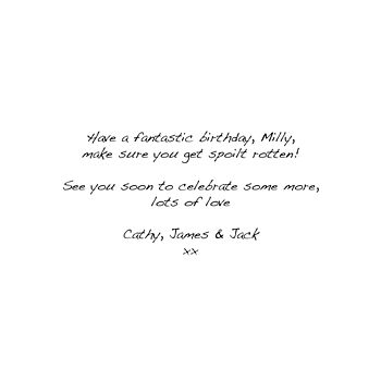 Personalised 'Happy Birthday' Card, 7 of 7