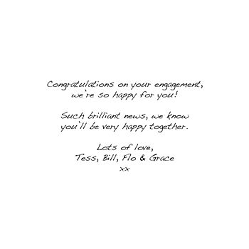 Personalised 'Congratulations' Card, 5 of 5