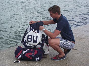 Personalised Seaview Sailcloth Kit Bags, 5 of 7