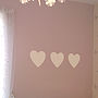 Set Of Three Hearts Wall Sticker, thumbnail 1 of 4