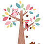 Forest Friends Wall Stickers, thumbnail 2 of 5