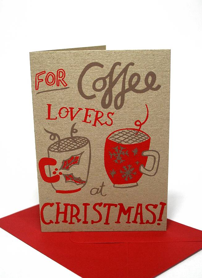 Christmas Coffee Card By Memo Illustration