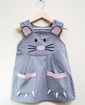 Girls Mouse Dress, 6 of 8
