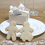 Set Of Two Wedding Couple Favour Biscuits, thumbnail 1 of 9