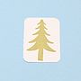 Christmas Tree Rubber Stamp, thumbnail 2 of 3
