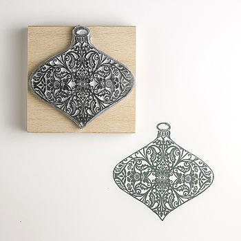 Christmas Bauble Stamp, 8 of 12