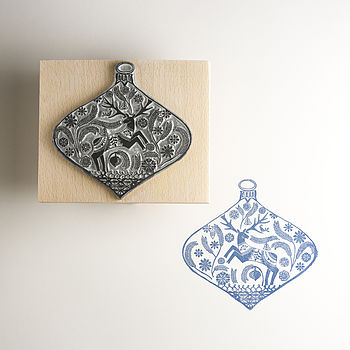 Christmas Bauble Stamp, 9 of 12