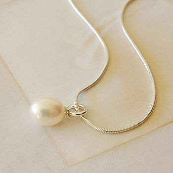 Pearl Drop Necklace, 2 of 6