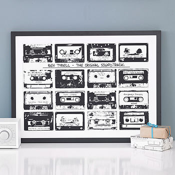 Personalised Playlist Cassette Print, 7 of 12