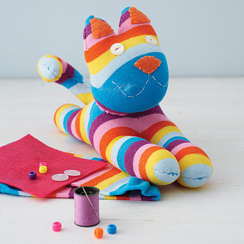 Make Your Own Sock Kitty Craft Kit, 3 of 7