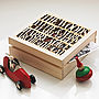 Personalised Wooden Family Keepsake Box, thumbnail 6 of 6