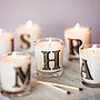 Hand Poured Alphabet Scented Votive Candle, thumbnail 10 of 10