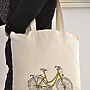 Amsterdam Bike Tote Personalised Shopper Bag, thumbnail 8 of 12