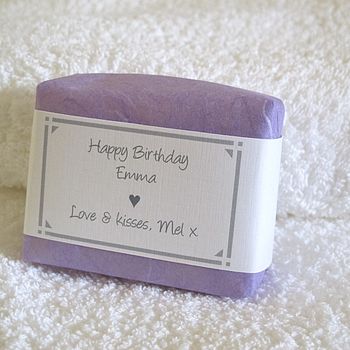 Personalised Handmade Soap For Her, 6 of 6