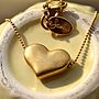 Solid Heart Pendant Necklace, thumbnail 7 of 9