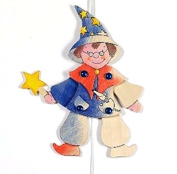 Decorate A Jumping Jack Wizard Toy Craft Kit, 3 of 4