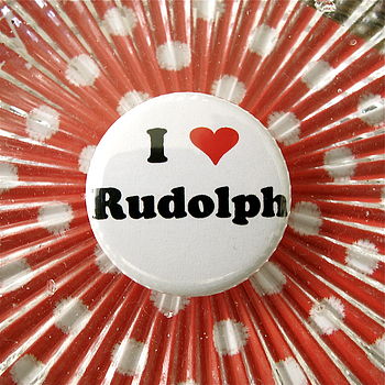 Rudolph Christmas Badge, 2 of 2