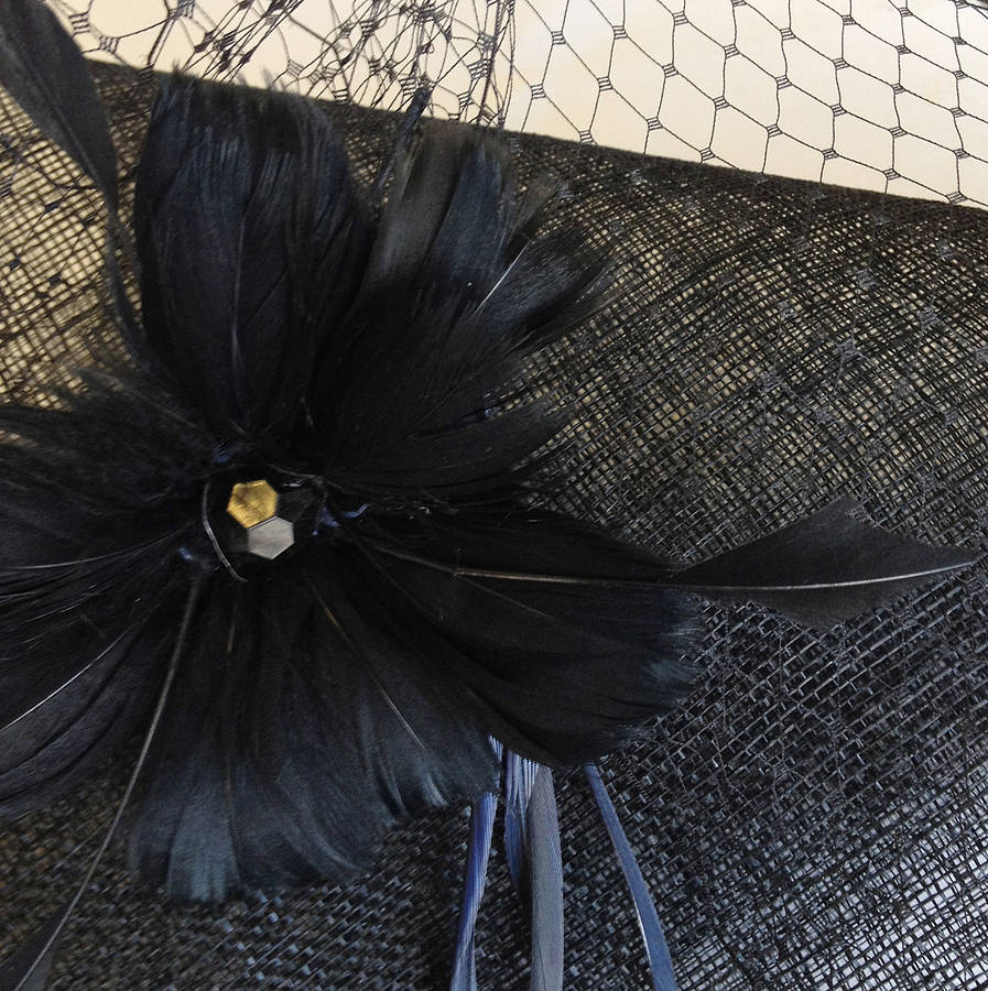 Feather And Veil Fascinator Hat Kit By Glam Hatters ...