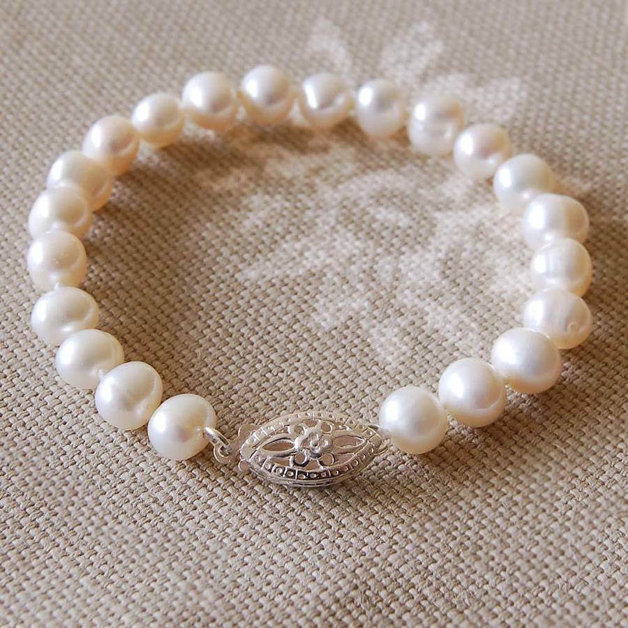 Vintage Style Pearl Bracelet By Carriage Trade | notonthehighstreet.com