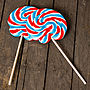 Giant British Swirly Lollipops, thumbnail 1 of 5