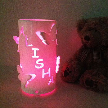 Personalised Butterfly LED Battery Operated Light, 5 of 5