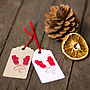 Dotty Mittens Gift Tags, thumbnail 1 of 5