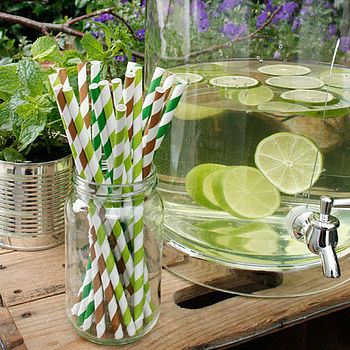 Striped Paper Straws, 4 of 6