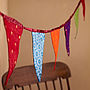 Handcrafted Sari Bunting For Indoor Or Outdoor, thumbnail 8 of 9