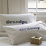 Personalised Grandparents Pillowcase Gift Set Couples, thumbnail 1 of 10
