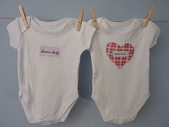 Set Of Two Scottish Baby Vests With Tartan, 6 of 9